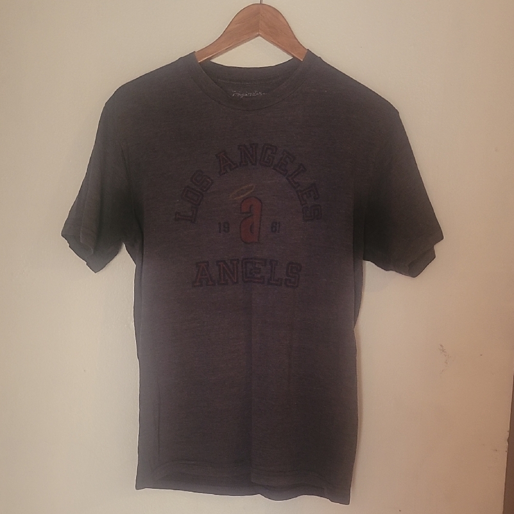 American Dream Dark Gray Los Angeles Angels Tee